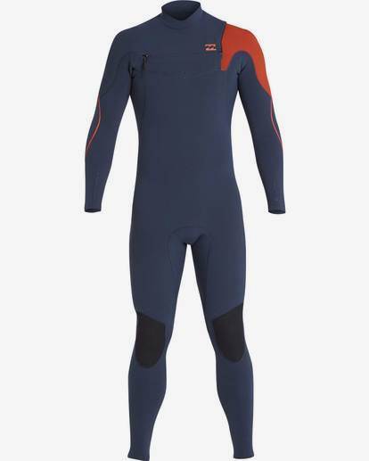 0 3/2 Furnace Carbon Chest Zip Gbs Wetsuit Gray L43M26BIF8 Billabong