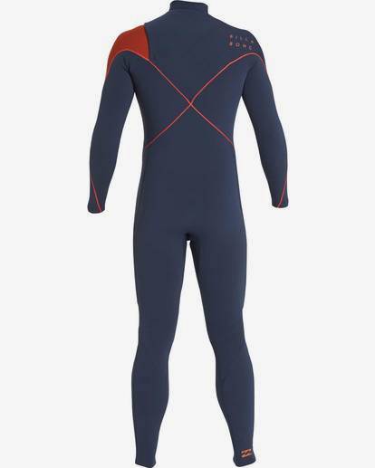 2 3/2 Furnace Carbon Chest Zip Gbs Wetsuit Gray L43M26BIF8 Billabong