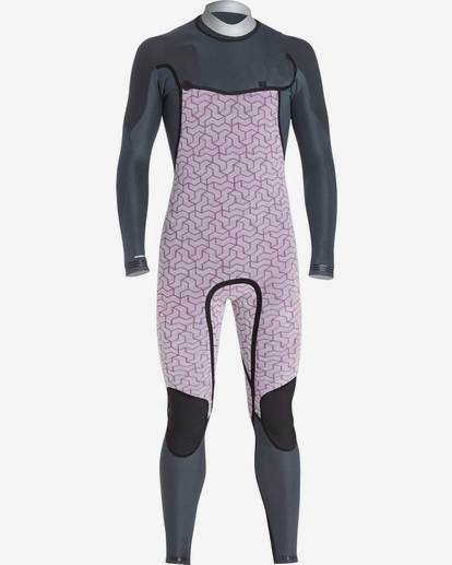 5 3/2 Furnace Carbon Chest Zip Gbs Wetsuit Gray L43M26BIF8 Billabong
