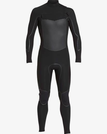 15 4/3 Furnace Absolute X Chest Zip Fullsuit Wetsuit Black L44M07BIF8 Billabong