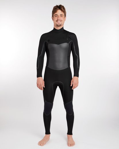 0 4/3 Furnace Absolute X Chest Zip Fullsuit Wetsuit Black L44M07BIF8 Billabong
