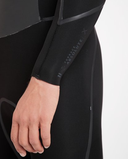 5 4/3 Furnace Absolute X Chest Zip Fullsuit Wetsuit Black L44M07BIF8 Billabong