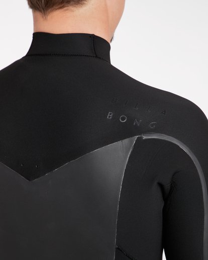7 4/3 Furnace Absolute X Chest Zip Fullsuit Wetsuit Black L44M07BIF8 Billabong
