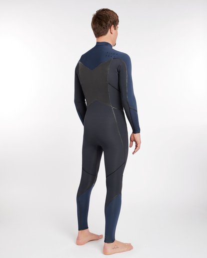 2 4/3 Furnace Absolute X Chest Zip Fullsuit Wetsuit Gray L44M07BIF8 Billabong