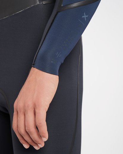 5 4/3 Furnace Absolute X Chest Zip Fullsuit Wetsuit Gray L44M07BIF8 Billabong