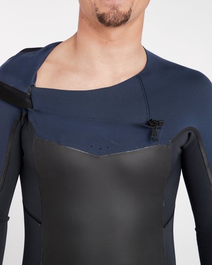 8 4/3 Furnace Absolute X Chest Zip Fullsuit Wetsuit Gray L44M07BIF8 Billabong