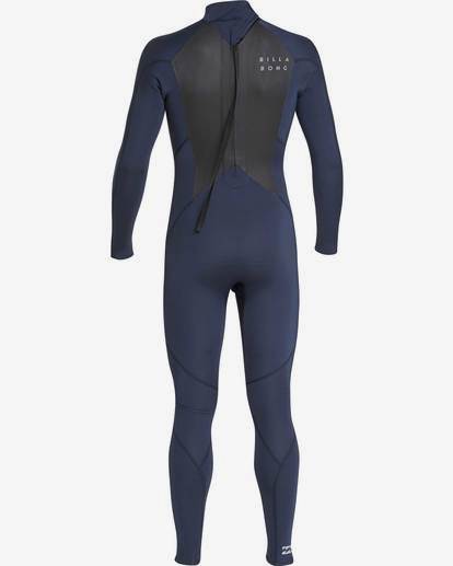 3 4/3 Furnace Absolute Back Zip Gbs Fullsuit Wetsuit Gray L44M10BIF8 Billabong