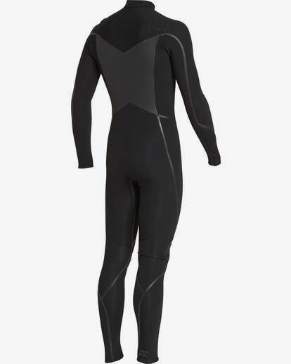 5 5/4 Furnace Absolute X Chest Zip Fullsuit Wetsuit Black L45M07BIF8 Billabong