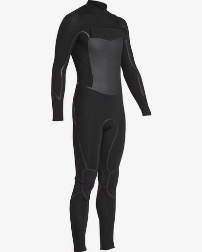6 5/4 Furnace Absolute X Chest Zip Fullsuit Wetsuit Black L45M07BIF8 Billabong