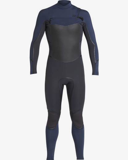 2 5/4 Furnace Absolute X Chest Zip Fullsuit Wetsuit Gray L45M07BIF8 Billabong