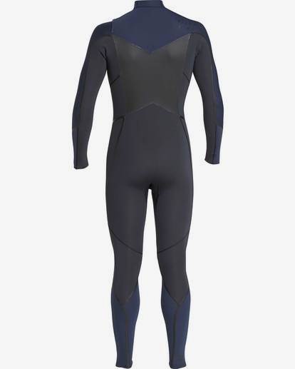 4 5/4 Furnace Absolute X Chest Zip Fullsuit Wetsuit Gray L45M07BIF8 Billabong