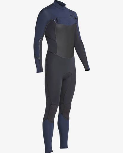 6 5/4 Furnace Absolute X Chest Zip Fullsuit Wetsuit Gray L45M07BIF8 Billabong