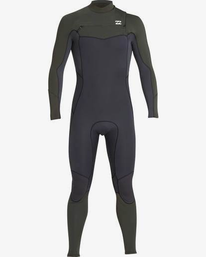 0 5/4 Furnace Absolute Chest Zip Gbs Fullsuit Wetsuit Green L45M09BIF8 Billabong