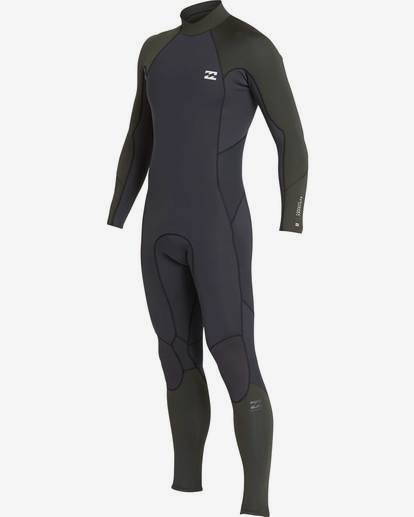 1 5/4 Furnace Absolute Back Zip Gbs Fullsuit Wetsuit Green L45M10BIF8 Billabong