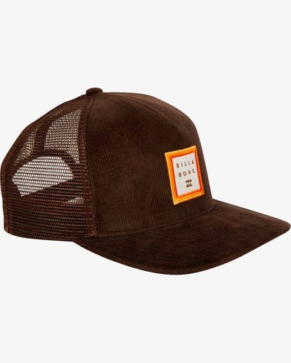 2 Stacked Trucker Hat Brown L5CT02BIF8 Billabong