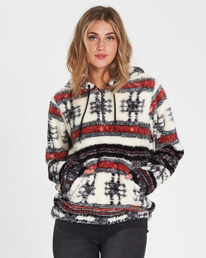 billabong cozy for keeps fleece pullover