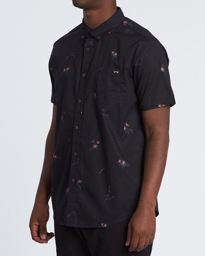 Billabong Mens Sundays Mini Short Sleeve Woven Shirt