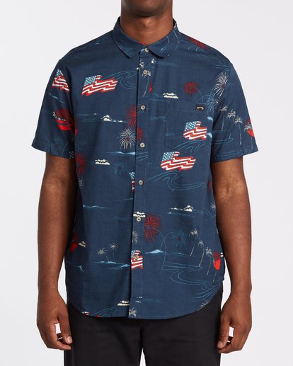 0 Sundays July Short Sleeve Shirt  M5152BSJ Billabong