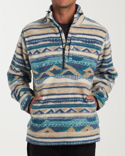 A/Div Boundary Mock Half Zip Pullover 