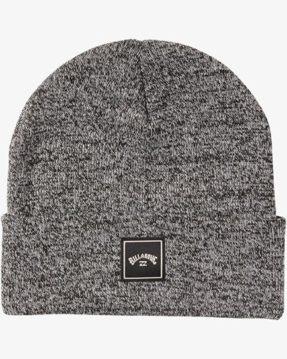 2 Stacked Heather Beanie Black MABN3BSH Billabong