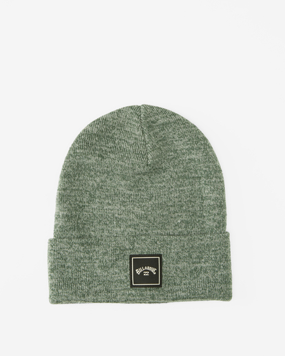 0 Stacked Heather Beanie Green MABN3BSH Billabong