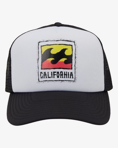 1 Burleigh Trucker Hat White MAHW1BZR Billabong