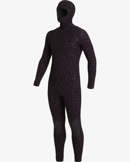 6 5/4 Furnace Hooded Wetsuit Black MWFU3BH5 Billabong