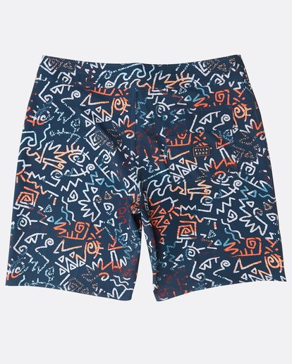 1 Sundays Pro 18" Boardshorts Blue N1BS06BIP9 Billabong