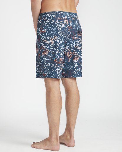 6 Sundays Pro 18" Boardshorts Blue N1BS06BIP9 Billabong