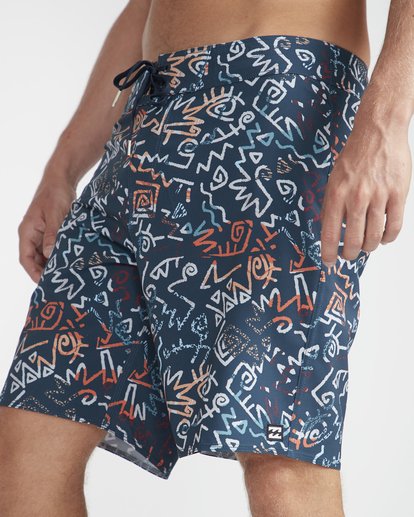 3 Sundays Pro 18" Boardshorts Blue N1BS06BIP9 Billabong