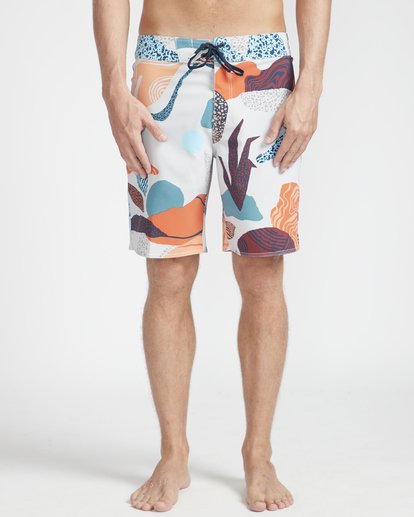 4 Sundays Pro 18" Boardshorts Gray N1BS06BIP9 Billabong