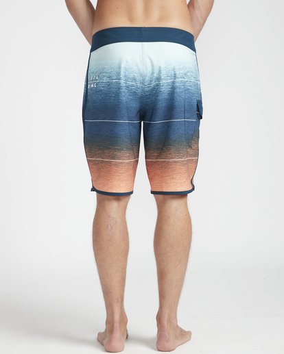 7 73 Stripe Pro 19" Boardshorts Orange N1BS10BIP9 Billabong