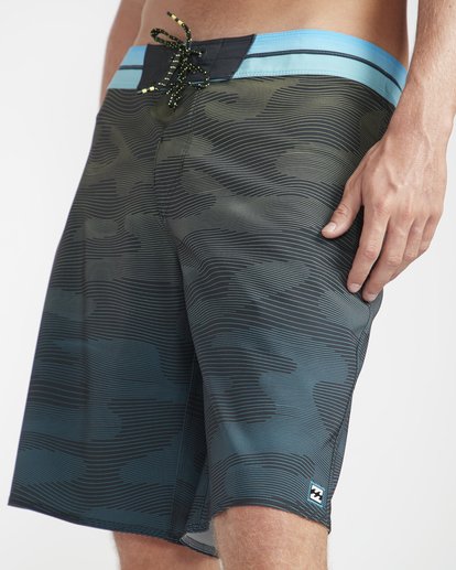 1 Resistance Pro 20" Boardshorts Blue N1BS16BIP9 Billabong