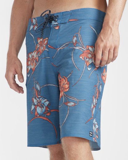 2 All Day Floral Pro 20" Boardshorts Blue N1BS17BIP9 Billabong