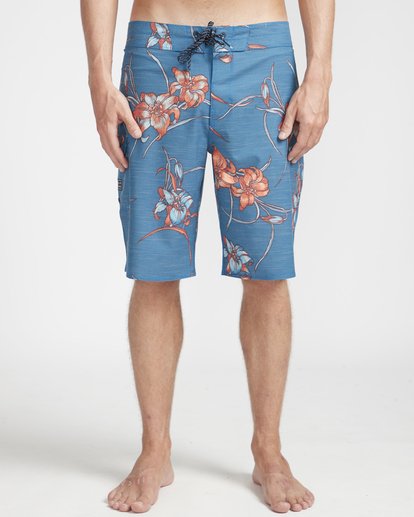 4 All Day Floral Pro 20" Boardshorts Blue N1BS17BIP9 Billabong