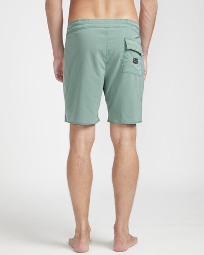 7 All Day Ovd Pro 17" Boardshorts Green N1BS19BIP9 Billabong