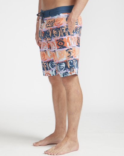 5 Sundays Lo Tides 18" Boardshorts Orange N1BS21BIP9 Billabong