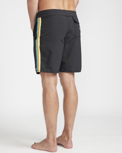 6 D Bah Lo Tides 19" Boardshorts Black N1BS23BIP9 Billabong
