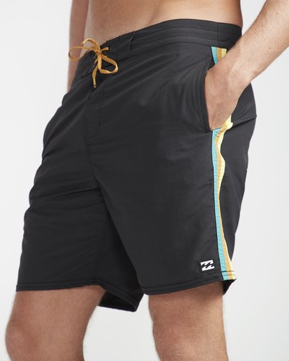 3 D Bah Lo Tides 19" Boardshorts Black N1BS23BIP9 Billabong