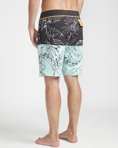 6 Fifty50 Lo Tides 18" Boardshorts Green N1BS25BIP9 Billabong