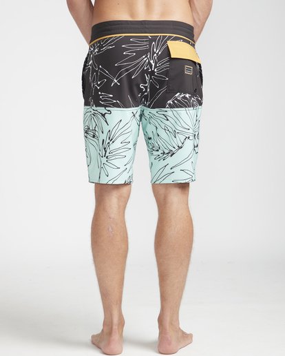 7 Fifty50 Lo Tides 18" Boardshorts Green N1BS25BIP9 Billabong