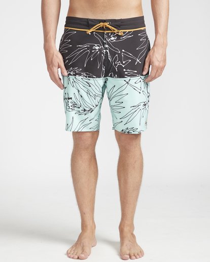 4 Fifty50 Lo Tides 18" Boardshorts Green N1BS25BIP9 Billabong