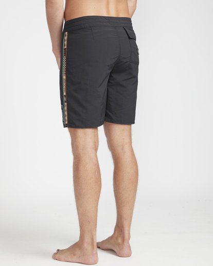 4 Jacquard Lo Tides 17" Boardshorts Black N1BS26BIP9 Billabong
