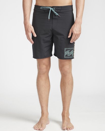 2 Jacquard Lo Tides 17" Boardshorts Black N1BS26BIP9 Billabong