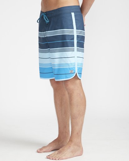 4 73 Stripe Originals 18" Boardshorts Blue N1BS27BIP9 Billabong