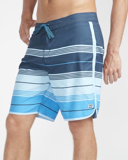 3 73 Stripe Originals 18" Boardshorts Blue N1BS27BIP9 Billabong