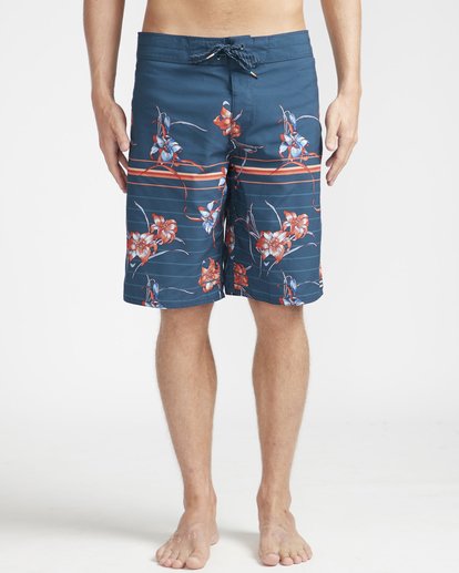 4 Resistance Floral Originals 20" Boardshorts Blue N1BS29BIP9 Billabong