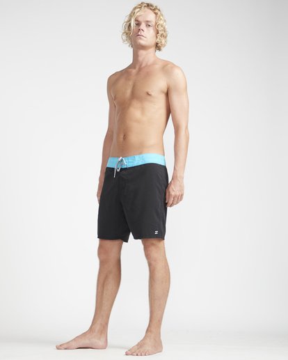 2 All Day Originals 17" Boardshorts Black N1BS34BIP9 Billabong