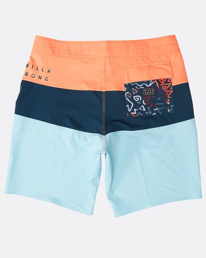 1 Tribong Pro Solid 19" Boardshorts Orange N1BS47BIP9 Billabong