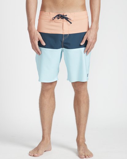 4 Tribong Pro Solid 19" Boardshorts Orange N1BS47BIP9 Billabong